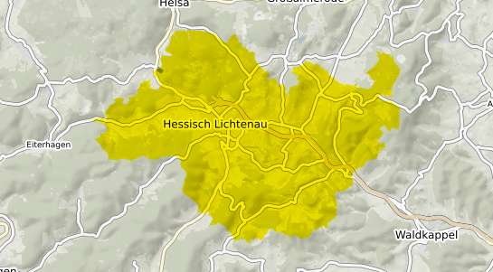 Immobilienpreisekarte Hessisch Lichtenau